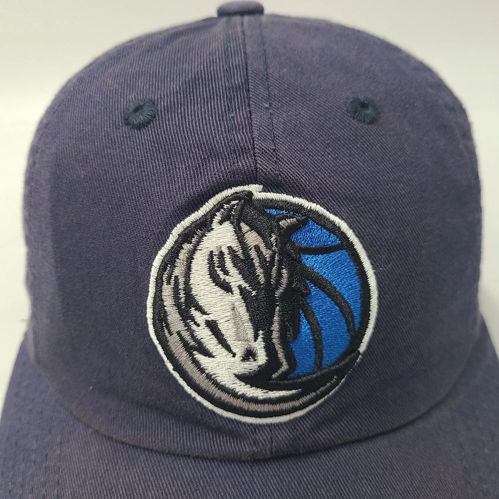 Youth Dallas‎ Mavericks Hat Strapback Adidas Blue NBA Basketball Adjustable Boys